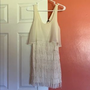 Fringe off-white American Eagle dress